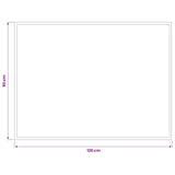 Doormat Light Grey 120 x 90 cm 100% Polyamide 42045761