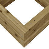 Garden Planter 40x40x23 cm Impregnated Wood Pine 847182