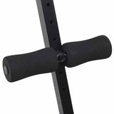 Sit Up Bench Black 124 x 33.5 x 55 cm Powder-coated steel 42002575