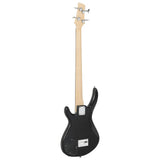 Electric Bass Guitar for Beginner with Bag Blue and Black 4/4 46" 70182