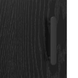 Sideboard Black Oak 69.5 x 34 x 90 cm Engineered Wood 881476