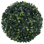Artificial Boxwood Balls with LED Lights 2 pcs Green 45 cm 3335896