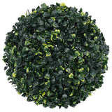 Artificial Boxwood Balls with LED Lights 2 pcs Green 45 cm 3335896