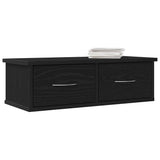 Wall Cabinet Black Oak 60 x 26 x 18.5 cm Engineered Wood 862435