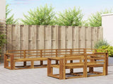Outdoor Sofa Set 8 pcs Natural Solid Acacia Wood 3366572