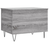 Coffee Table Grey Sonoma 60x44.5x45 cm Engineered Wood 830954