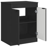 Bathroom Cabinet Black 54 x 41 x 70 cm Engineered Wood 890149