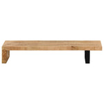 ZNTS TV Stand Solid Mango Wood 247321