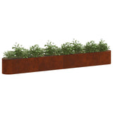 Raised Garden Bed Weathering Steel 360 x 40x 40 cm 8011711