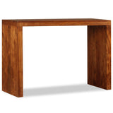 Console Table Solid Wood with Honey Finish 110x40x76 cm 244671