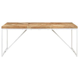 Dining Table 180x90x76 cm Solid Acacia and Mango Wood 323551