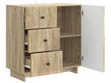 Sideboard Sonoma Oak 66 x 34.5 x 90 cm Engineered Wood 893937