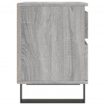 ZNTS Bedside Cabinet Grey Sonoma 40x35x50 cm Engineered Wood 830696