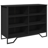 Sideboard Black 101x35.5x74.5 cm Engineered Wood 848554