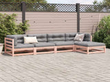 5 Piece Garden Sofa Set Solid Wood Douglas Fir 3299387