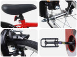 Kids Bike 14 Inches for 3-5 Years Old Red 42009648