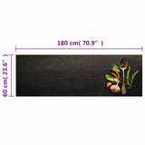 Kitchen Rug Washable Spices 60x180 cm Velvet 4005612