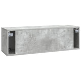 Wall-Mounted TV Cabinet Concrete Grey 98 x 31 x 30 cm 898728