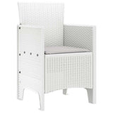 Garden Chair 4 pcs White 53 x 49 x 85 cm Polypropylene 847480