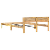Bed Frame without Mattress Solid Reclaimed Wood 180x200cm 288438