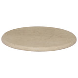 Table Top Cream Marble 50x2.5 cm Table Top Round Minimalist 149192