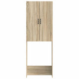 Toilet Cabinet HOORN Sonoma Oak 66 x 25.5 x 190 cm 897357