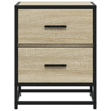 Bedside Cabinet Sonoma Oak 40x31x50 cm Engineered Wood 848676