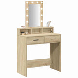 Dressing Table Brown 79 x 41 x 140 cm Engineered Wood 865165