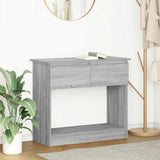 Console Table with Drawers Grey Sonoma 85.5x38.5x74.5 cm 861396