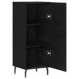 Sideboard Black 34.5x34x90 cm Engineered Wood 828557
