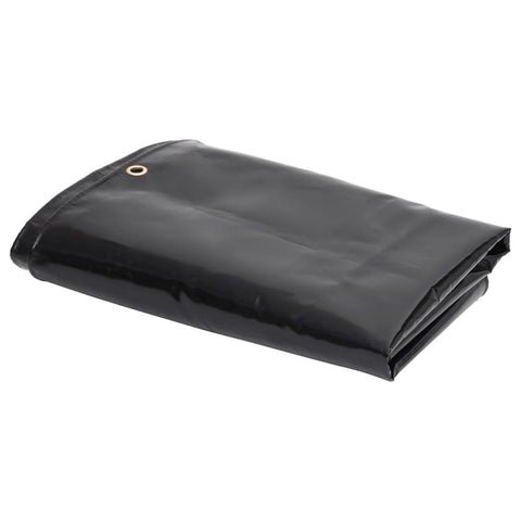 Tarpaulin 650 g/m² 3x4 m Black 151351