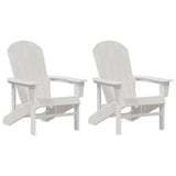 Garden Chair 2 pcs White 82 x 74 x 92 cm Polyethylene 3335826
