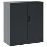 ZNTS File Cabinet Anthracite 79x40x90 cm Steel 339735