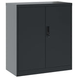 File Cabinet Anthracite 79x40x90 cm Steel 339735