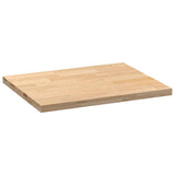 Kitchen Worktop 80x63.5x4 cm Solid Wood Oak Rectangular 4009003