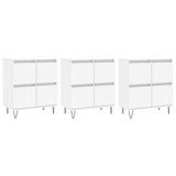 Sideboards 3 pcs White Engineered Wood 3190197