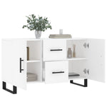 ZNTS Sideboard White 100x36x60 cm Engineered Wood 828196