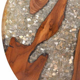 Coffee Table Teak Resin 60 cm 243466