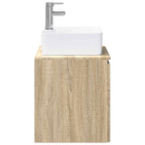 Bathroom Furniture Set Sonoma Oak Engineered Wood 3404322