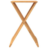 Folding Stool 40x32.5x70 cm Solid Wood Teak 316164