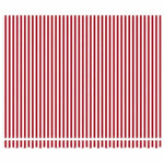 Retractable Awning Manual Red and white 400 x 300 cm Fabric 3330548