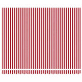 Retractable Awning Manual Red and white 400 x 300 cm Fabric 3330548