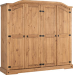 ZNTS Corona 4 Door Wardrobe 100-101-024