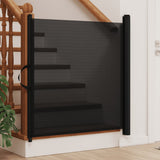 Retractable Pet Gate Black 117.5x125 cm 4004133