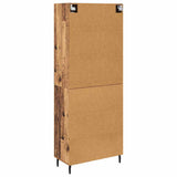 Highboard with Drawer 2 pcs Old Wood Engineered Wood 3415797
