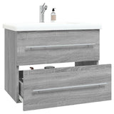 Sink Cabinet Grey Sonoma 60x38.5x48 cm Engineered Wood 815643