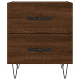 Bedside Cabinets 2 pcs Brown Oak 40x35x47.5 cm Engineered Wood 827307