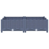 Raised Bed 80x80x23 cm Polypropylene 310410