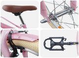 Kids Bike 20'' for 6-11 Years Old Light Pink 42009700