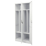 Wardrobe Light Grey 80x50x180 cm Steel 335967